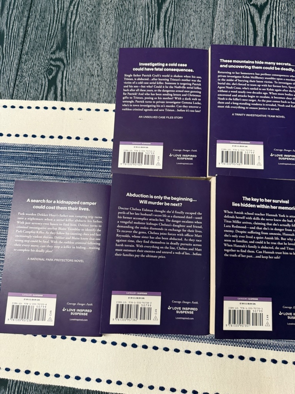 (13) -Love Inspired Suspense Paperback Bundle - Picture 7 of 11